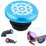 Maxbell 1 Piece Alloy Bicycle Bike Handlebar End Plugs Bar End Cap Blue A
