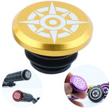 Maxbell 1 Piece Alloy Bicycle Bike Handlebar End Plugs Bar End Cap Golden A