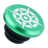 Maxbell 1 Piece Alloy Bicycle Bike Handlebar End Plugs Bar End Cap Green A