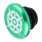 Maxbell 1 Piece Alloy Bicycle Bike Handlebar End Plugs Bar End Cap Green A