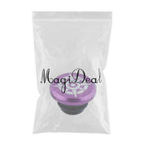 Maxbell 1 Piece Alloy Bicycle Bike Handlebar End Plugs Bar End Cap Purple A
