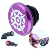 Maxbell 1 Piece Alloy Bicycle Bike Handlebar End Plugs Bar End Cap Purple A