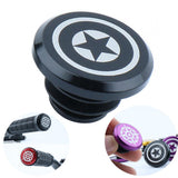 Maxbell 1 Piece Alloy Bicycle Bike Handlebar End Plugs Bar End Cap Black B