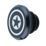 Maxbell 1 Piece Alloy Bicycle Bike Handlebar End Plugs Bar End Cap Black B
