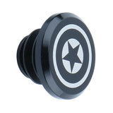 Maxbell 1 Piece Alloy Bicycle Bike Handlebar End Plugs Bar End Cap Black B