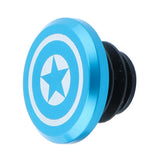 Maxbell 1 Piece Alloy Bicycle Bike Handlebar End Plugs Bar End Cap Blue B