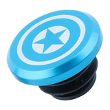 Maxbell 1 Piece Alloy Bicycle Bike Handlebar End Plugs Bar End Cap Blue B