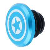 Maxbell 1 Piece Alloy Bicycle Bike Handlebar End Plugs Bar End Cap Blue B