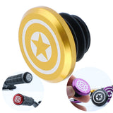 Maxbell 1 Piece Alloy Bicycle Bike Handlebar End Plugs Bar End Cap Golden B