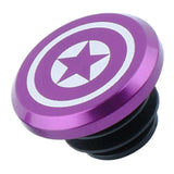 Maxbell 1 Piece Alloy Bicycle Bike Handlebar End Plugs Bar End Cap Purple B