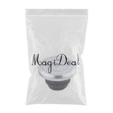 Maxbell 1 Piece Alloy Bicycle Bike Handlebar End Plugs Bar End Cap Silver B