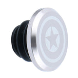 Maxbell 1 Piece Alloy Bicycle Bike Handlebar End Plugs Bar End Cap Silver B