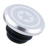 Maxbell 1 Piece Alloy Bicycle Bike Handlebar End Plugs Bar End Cap Silver B