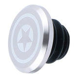 Maxbell 1 Piece Alloy Bicycle Bike Handlebar End Plugs Bar End Cap Silver B