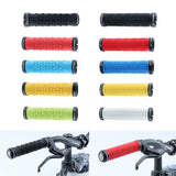 Maxbell Bike Handlebar Sleeve Rubber Bicycle Lock on Anti slip Grip Black Skull