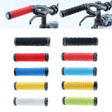 Maxbell Bike Handlebar Sleeve Rubber Bicycle Lock on Anti slip Grip Black Skull