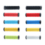 Maxbell Bike Handlebar Sleeve Rubber Bicycle Lock on Anti slip Grip Black Skull