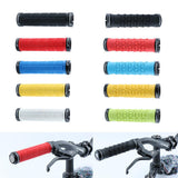 Maxbell Bike Handlebar Sleeve Rubber Bicycle Lock on Anti slip Grip Black Skull