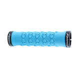 Maxbell Bike Handlebar Sleeve Rubber Bicycle Lock on Anti slip Grip Blue Skull