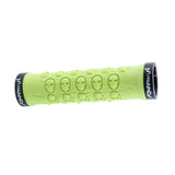 Maxbell Bike Handlebar Sleeve Rubber Bicycle Lock on Anti slip Grip Green Skull