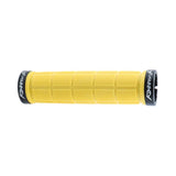 Maxbell Bike Handlebar Sleeve Rubber Bicycle Lock on Anti slip Grip Yellow Lattice