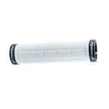 Maxbell Bike Handlebar Sleeve Rubber Bicycle Lock on Anti slip Grip White Lattice