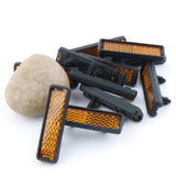 Maxbell 10 Pieces Cycling Foot Pedal Reflector Biking Biking Night Warning Light