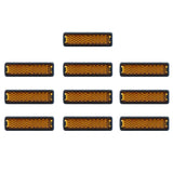 Maxbell 10 Pieces Cycling Foot Pedal Reflector Biking Biking Night Warning Light