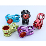 Maxbell 31.8mm Mountain Bicycle Handlebar Stem Fixie Gear MTB Bike Short Stem Purple