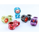 Maxbell 31.8mm Mountain Bicycle Handlebar Stem Fixie Gear MTB Bike Short Stem Purple