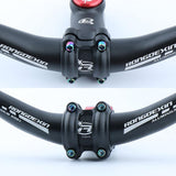 Maxbell 6 Pieces Bicycle Stem Bolts Ultralight Road Mountain Bike Screw 22.7x4.85mm