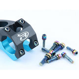 Maxbell 6 Pieces Bicycle Stem Bolts Ultralight Road Mountain Bike Screw 25x5.88mm