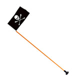 Maxbell Boat Safety Skull Flag Kayak Rail Mount Base Flag Pole Signal Safety Gear