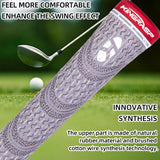 Maxbell Rubber Golf Iron Putter Grip Standard Medium Club Overgrip Wrap S Gray