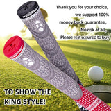 Maxbell Rubber Golf Iron Putter Grip Standard Medium Club Overgrip Wrap S Gray