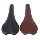 Maxbell Retro Bicycle Saddle Mountain Road Bike Vintage Style Seat Shockproof Black