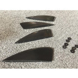 Maxbell 4x 1.5'' Fin for Kiteboard Kitesurfing Kiteboarding Kite Board Fly Surf Gear
