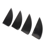 Maxbell 4x 1.5'' Fin for Kiteboard Kitesurfing Kiteboarding Kite Board Fly Surf Gear