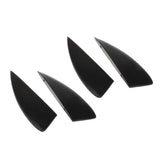 Maxbell 4x 1.5'' Fin for Kiteboard Kitesurfing Kiteboarding Kite Board Fly Surf Gear