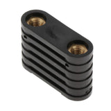 Maxbell Professional Surfboard Inserted Piece Stand Up Board 2-Hole Plug Part& Screw