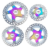 Maxbell Bicycle Rotor Mountain Road Bike Brake Disc Floating Rotors & 6 Bolts 203mm