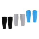 Maxbell Calf Compression Socks Leg Sleeve Running Sport Support Stockings L Black