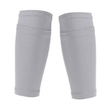 Maxbell Calf Compression Socks Leg Sleeve Running Sport Support Stockings L Gray