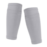 Maxbell Calf Compression Socks Leg Sleeve Running Sport Support Stockings L Gray
