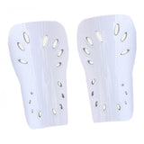 Maxbell Football Training Shin Leg Guard Soccer Pads Support Protector Equip White