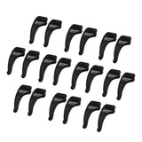 Maxbell 10 Pairs Anti Slip Glasses Ear Hook Tip Spectacles Grip Temple Holder Black