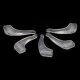 Maxbell 10 Pairs Anti Slip Glasses Ear Hook Tip Spectacles Grip Temple Holder Clear
