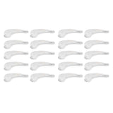 Maxbell 10 Pairs Anti Slip Glasses Ear Hook Tip Eyeglasses Grip Temple Holder S