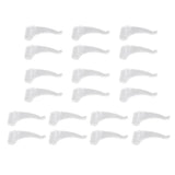Maxbell 10 Pairs Anti Slip Glasses Ear Hook Tip Eyeglasses Grip Temple Holder S