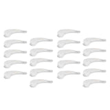 Maxbell 10 Pairs Anti Slip Glasses Ear Hook Tip Eyeglasses Grip Temple Holder S